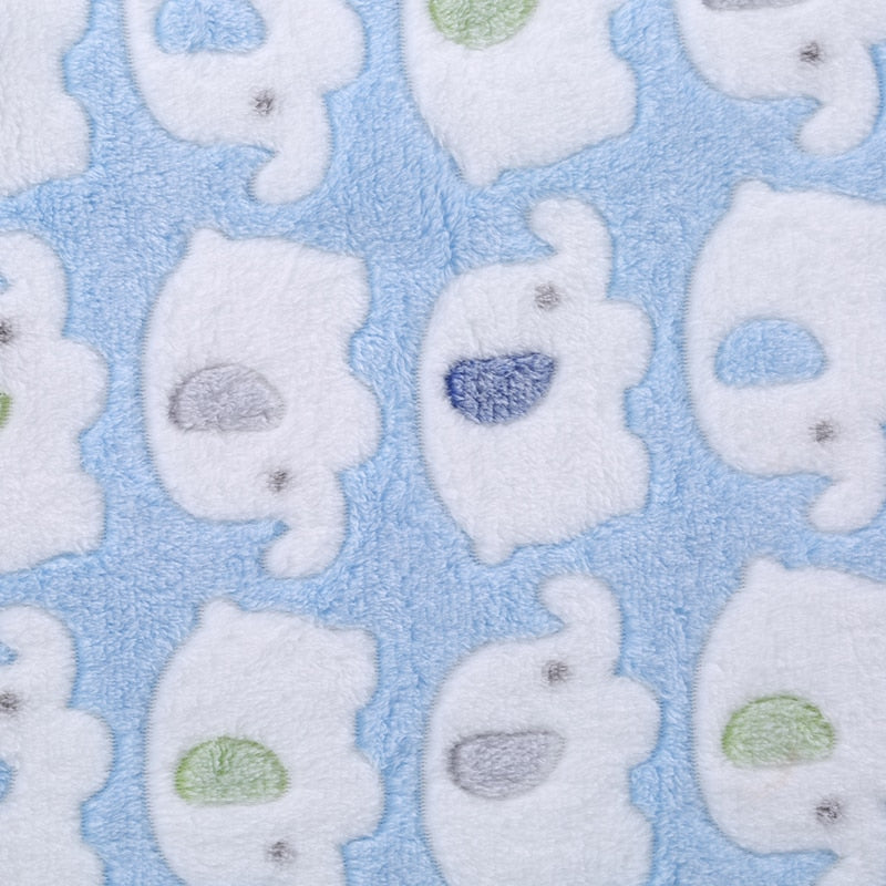 Fleece Elephant Blanket