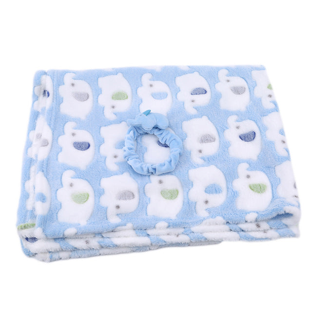 Fleece Elephant Blanket