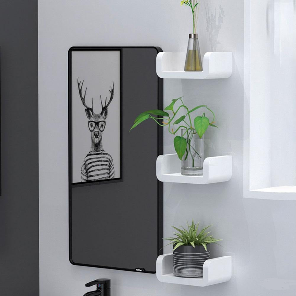 White Wall Mounted Shelf