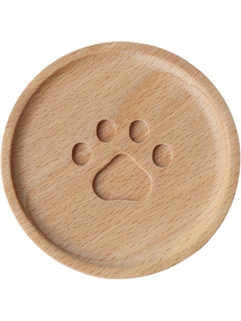 Paw Print Coaster