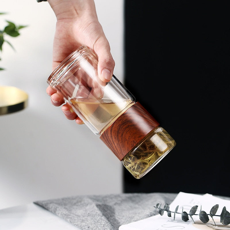 Tea Infuser Portable Flask