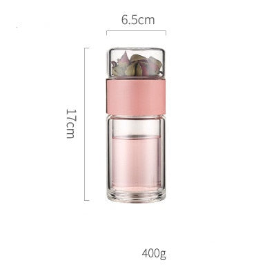 Tea Infuser Portable Flask