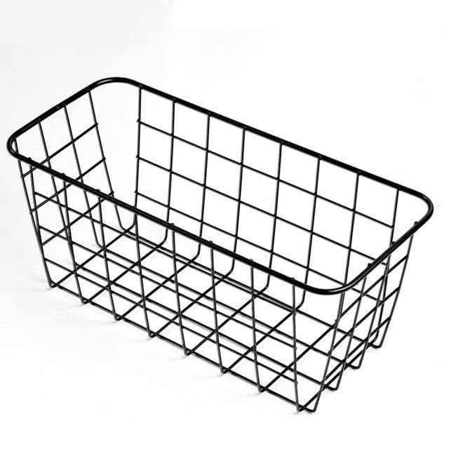 Iron Grid Basket