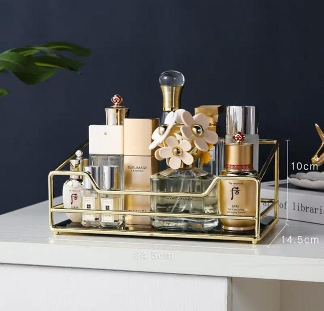 Golden Frame Beauty Organiser