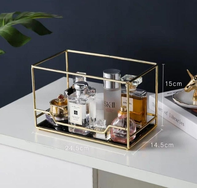 Golden Frame Beauty Organiser