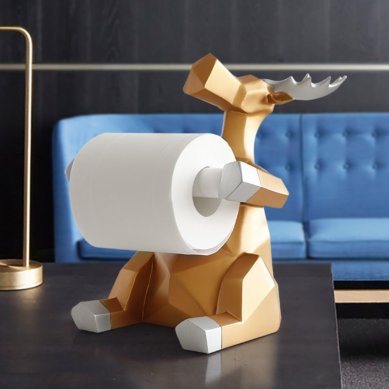 Animal Art Tissue Roll Holder