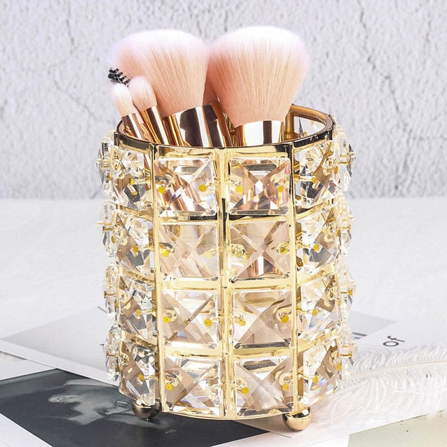 Crystal Make-up Brush Holder