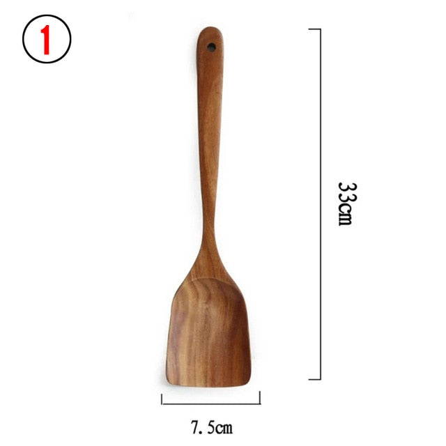 Natural Kitchen Utensil Set