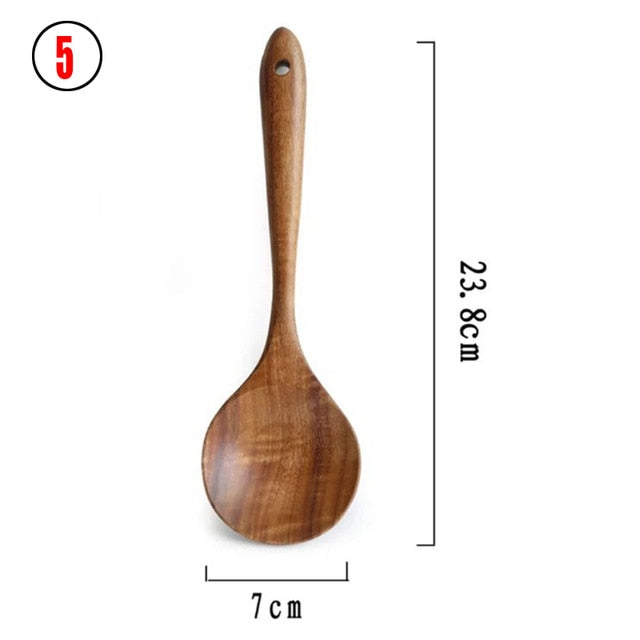 Natural Kitchen Utensil Set