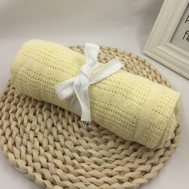 Thin Knit Baby Blanket