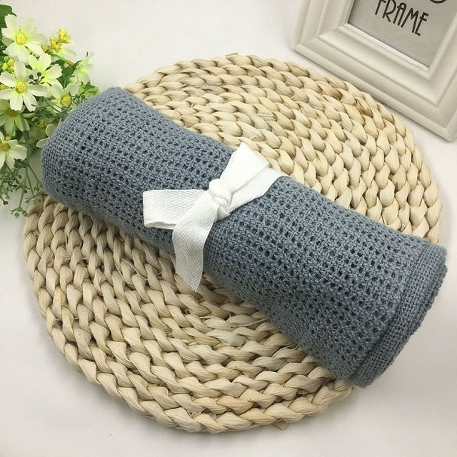 Thin Knit Baby Blanket