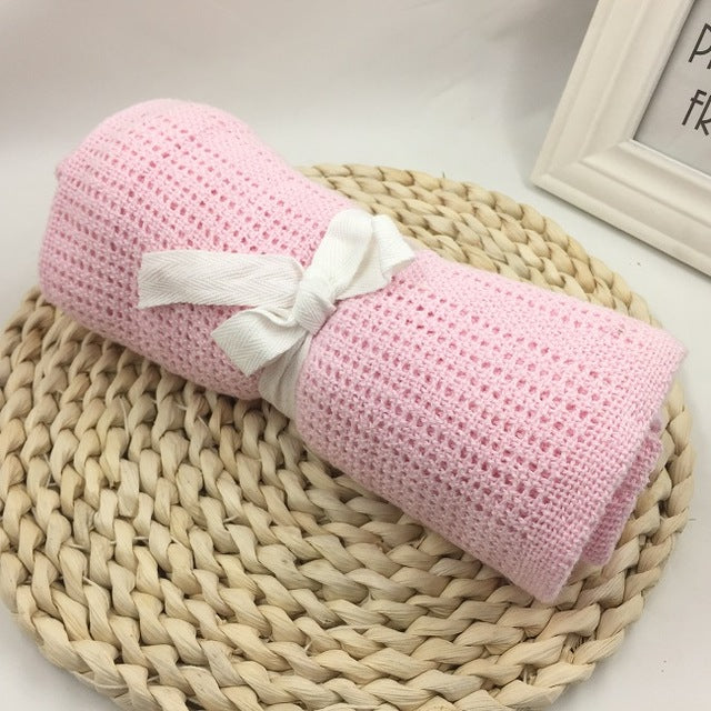 Thin Knit Baby Blanket