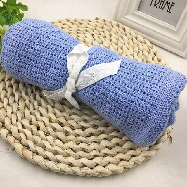 Thin Knit Baby Blanket