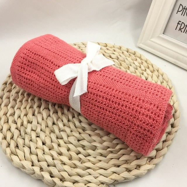 Thin Knit Baby Blanket