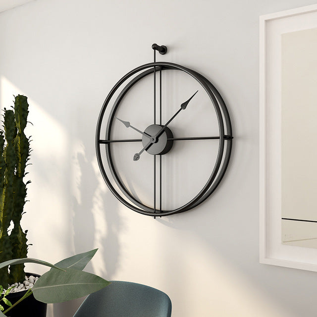 Chrome Wall Clock