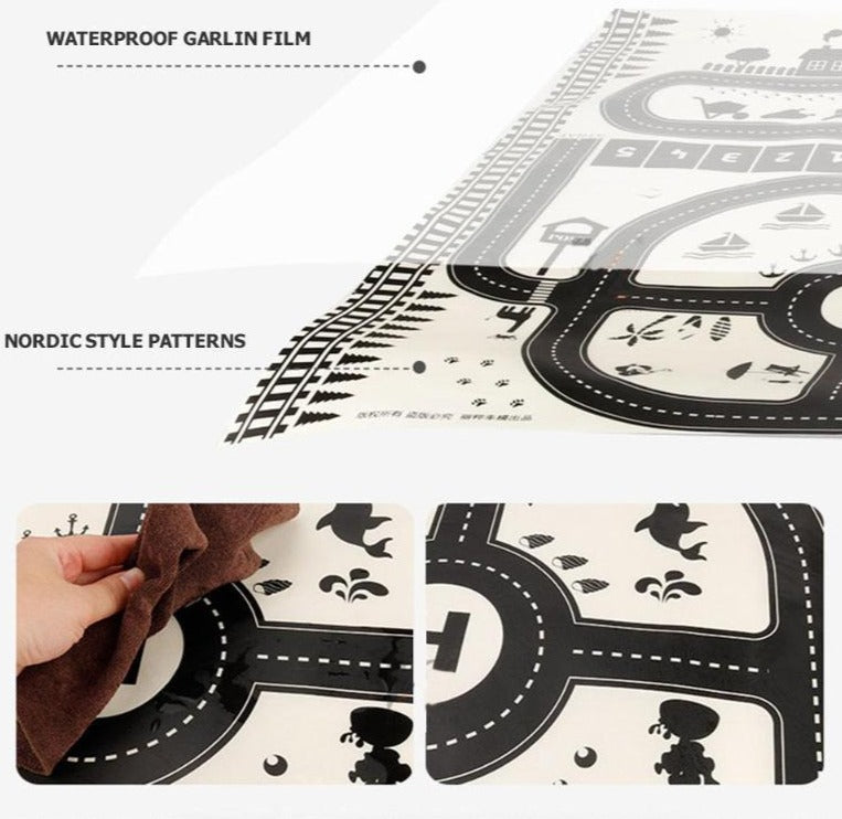 Kid&#39;s Highway Play Mats