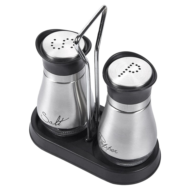 Stainless Steel Salt &amp; Pepper Shaker Set