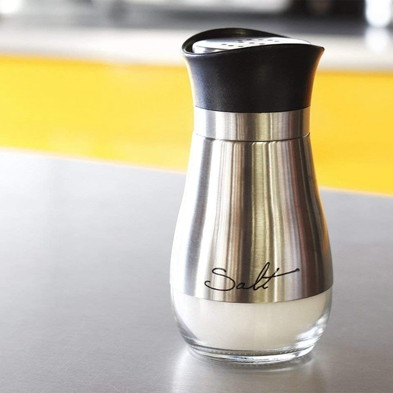 Stainless Steel Salt &amp; Pepper Shaker Set