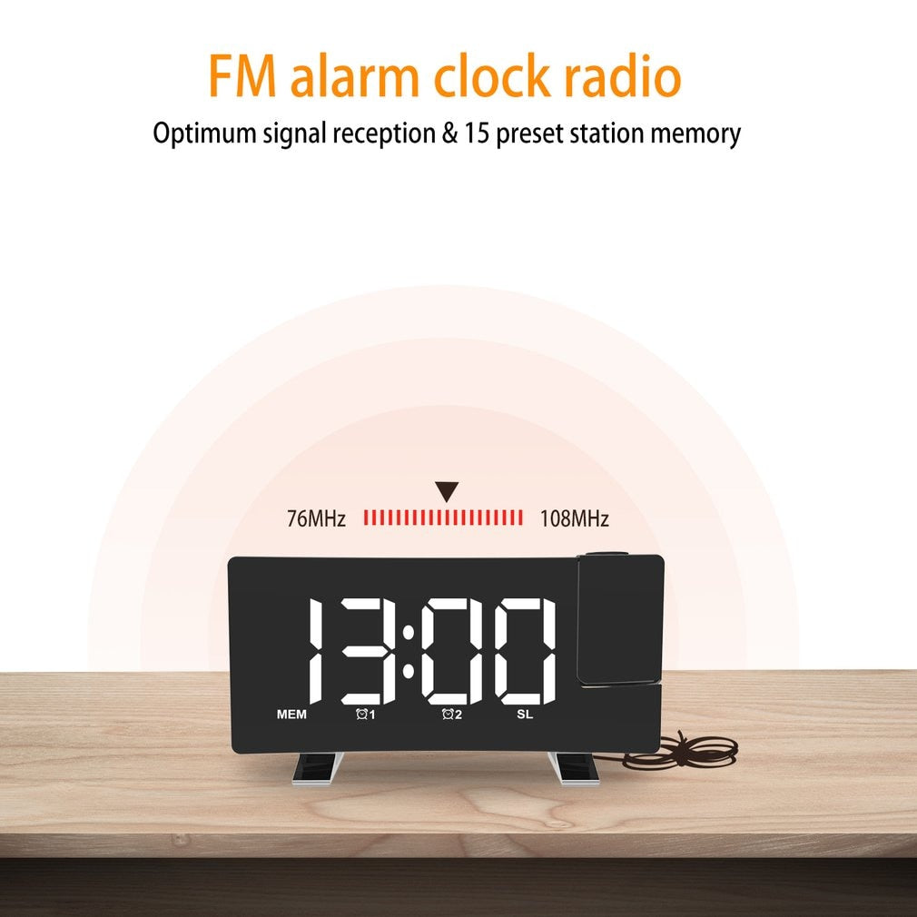 Projection Alarm Clock