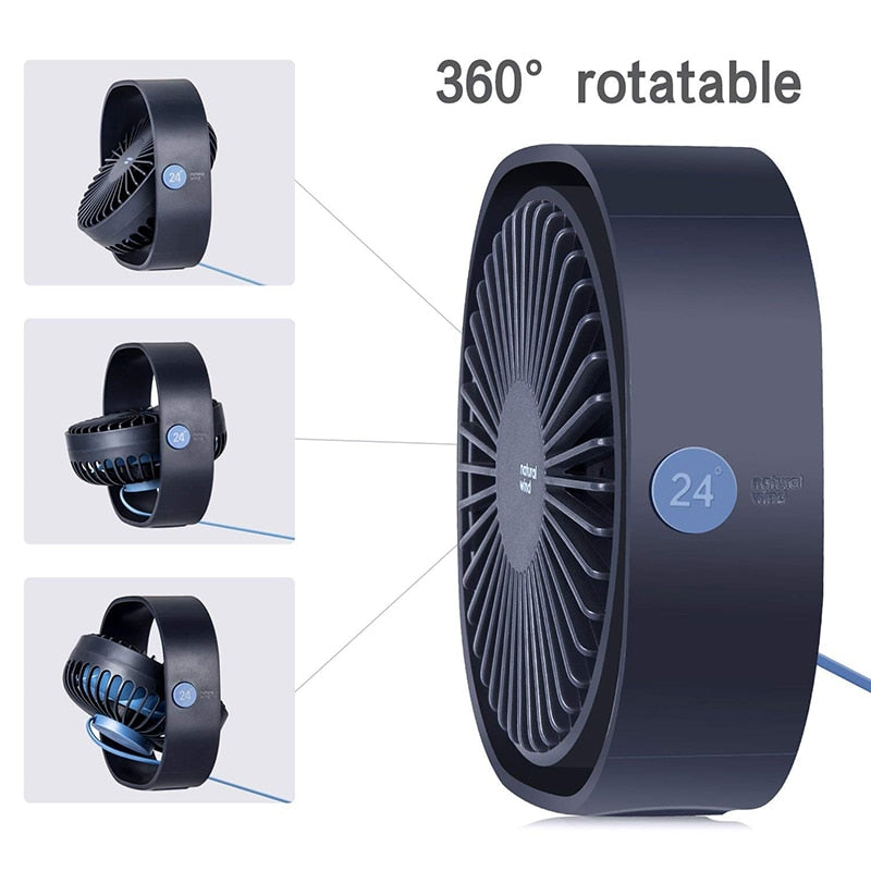 USB Mini Desk Fan