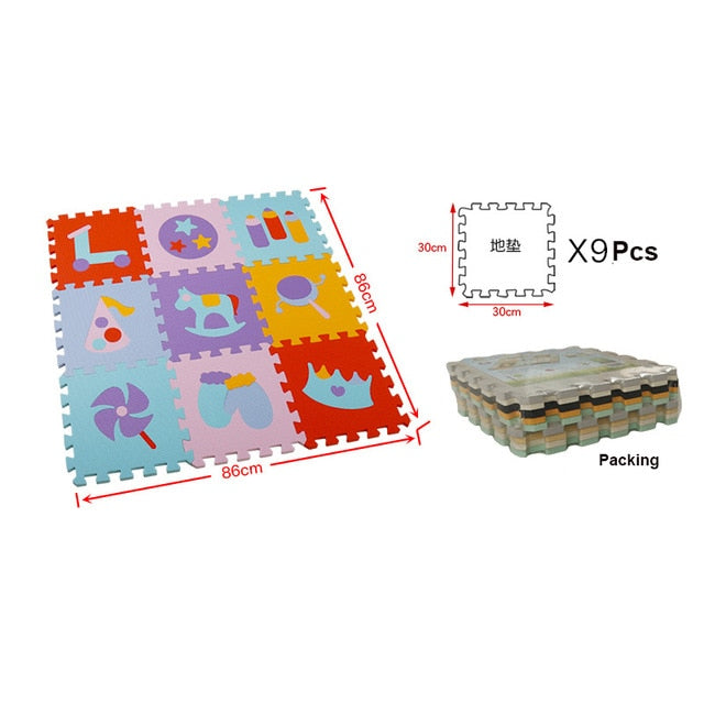 Puzzle Floor Mat - Design