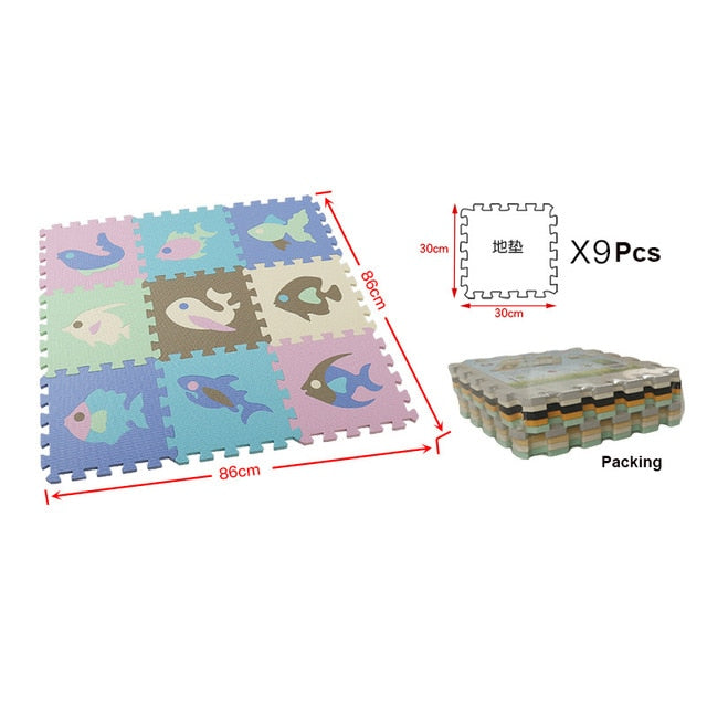 Puzzle Floor Mat - Design