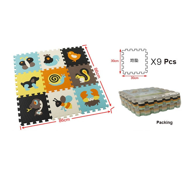 Puzzle Floor Mat - Design