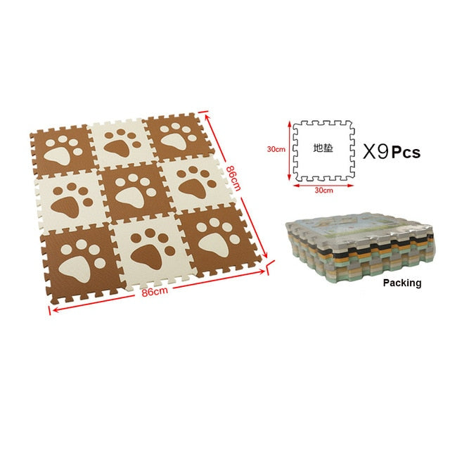 Puzzle Floor Mat - Design