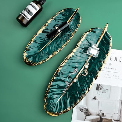 Feather Trinket Tray