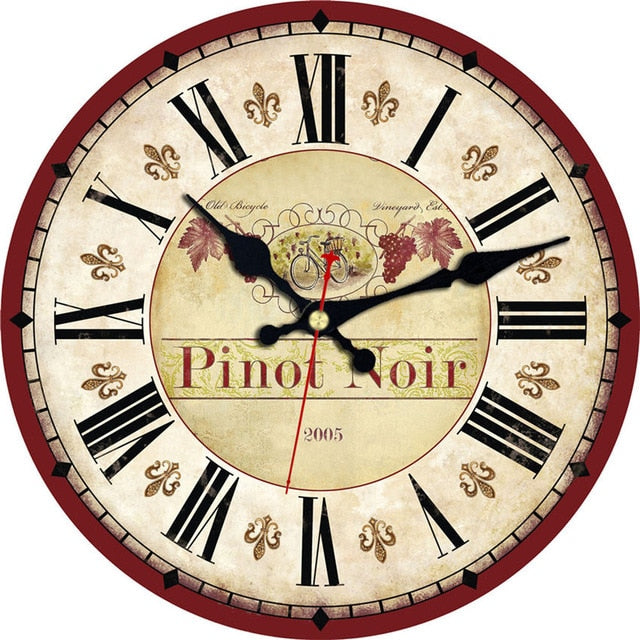 Roman Numeral Vintage Wall Clocks