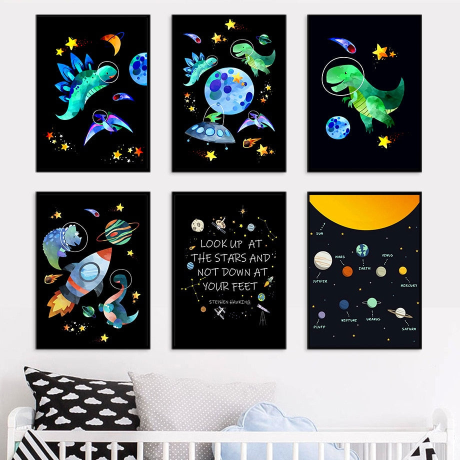 Art Series - Space Dinosaurs