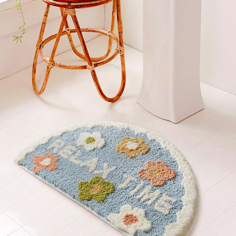 Floral Time Bath Mat