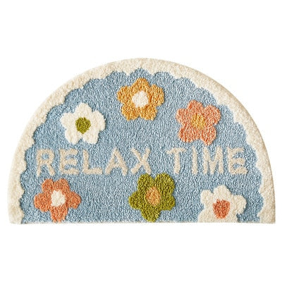 Floral Time Bath Mat