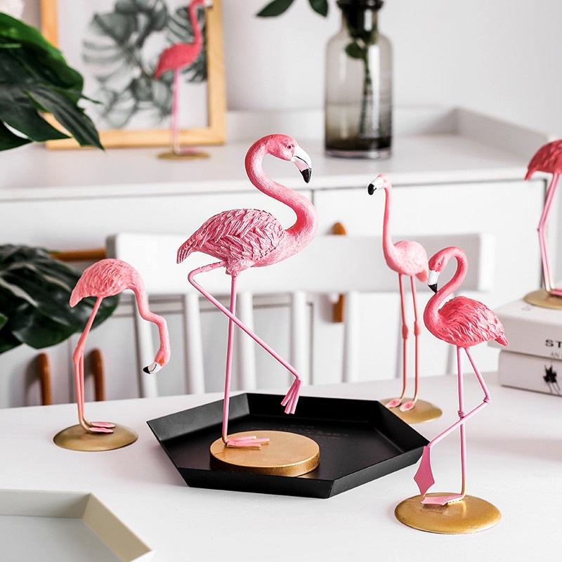 Pink Flamingo Decorative Ornament