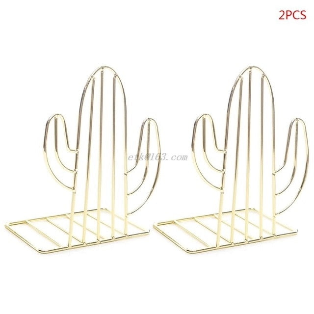 Metallic 2 Piece Book Ends