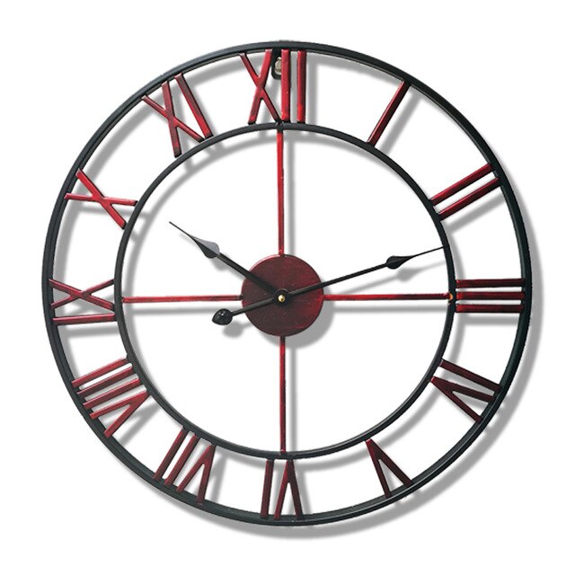 Iron Wall Clock