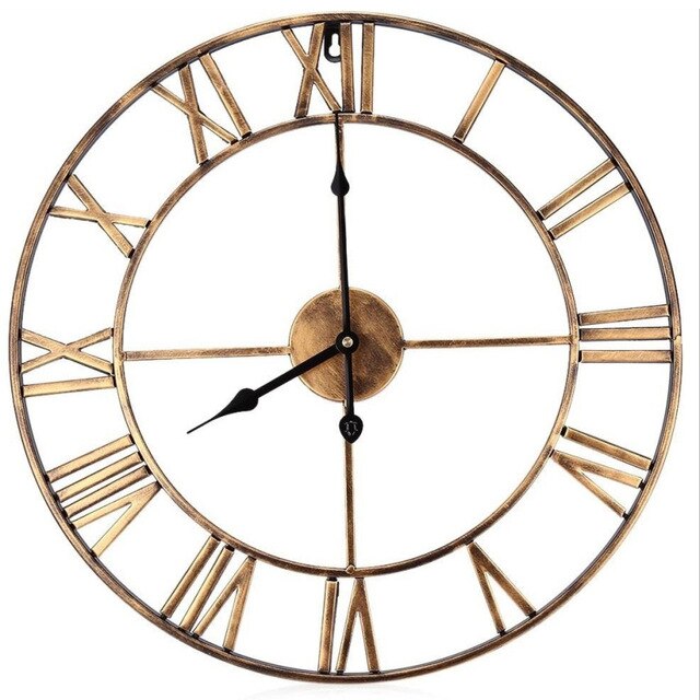 Iron Wall Clock