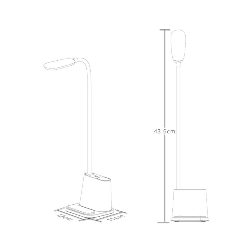 Multifunctional LED Desk Lamp