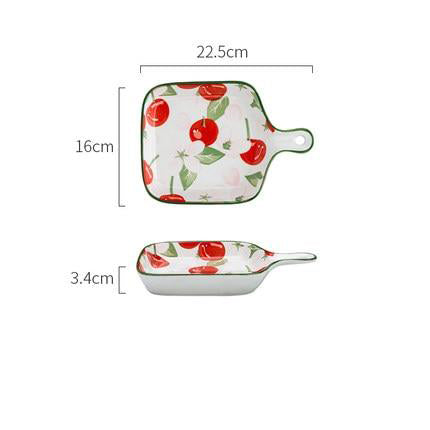 Summer Print Ceramic Baking Pans