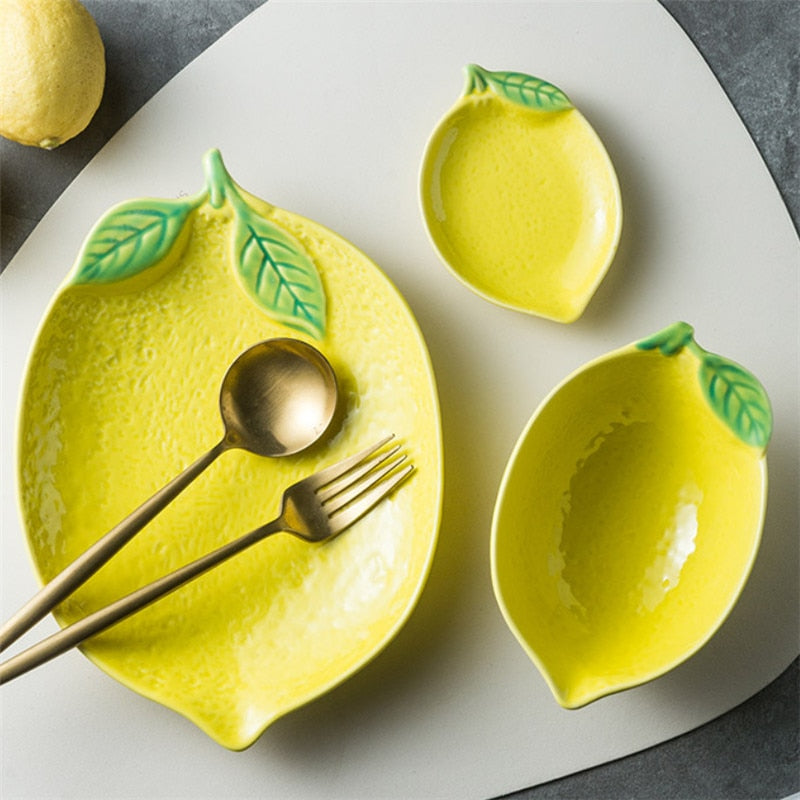 Lemon Squeeze Servingware