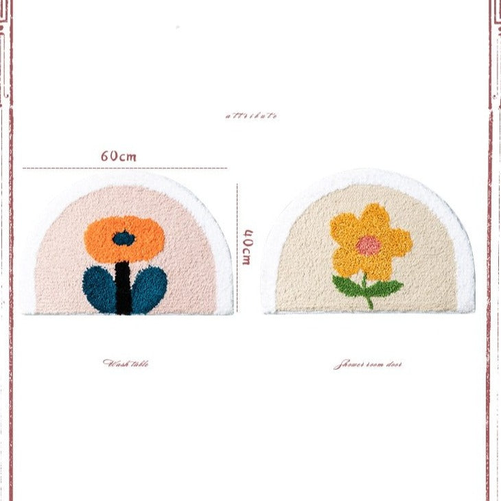 Floral Time Bath Mat