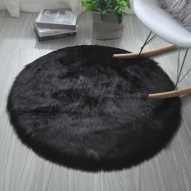 Faux Fur Fluffy Rug