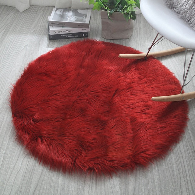 Faux Fur Fluffy Rug