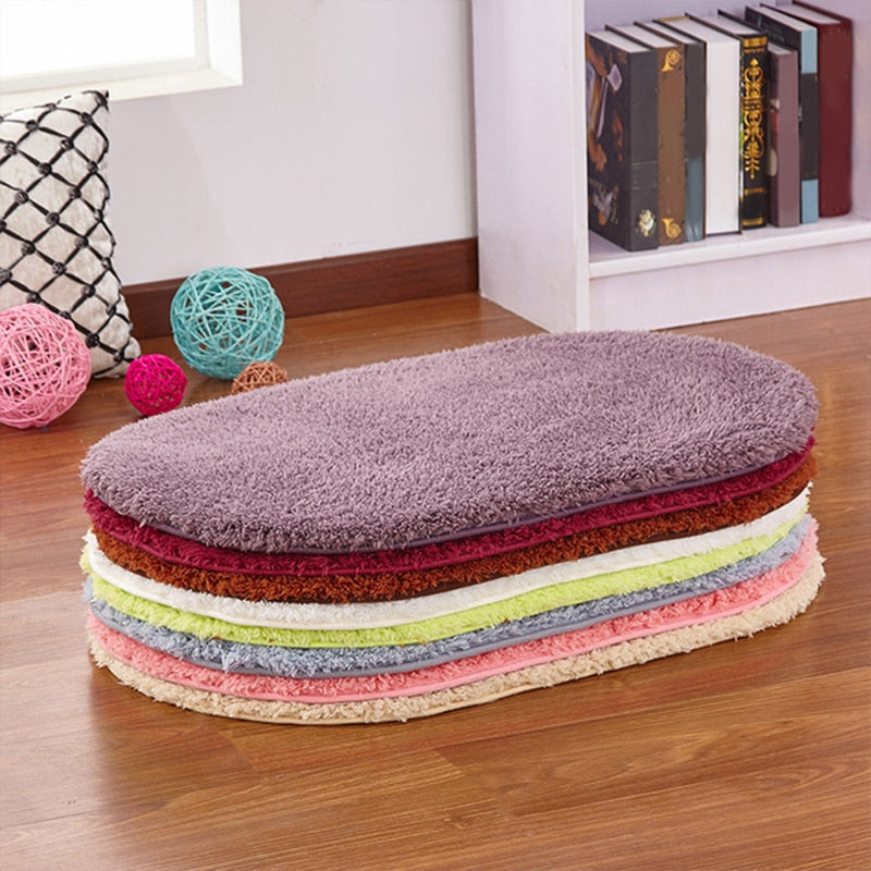 Plush Mat - Oval