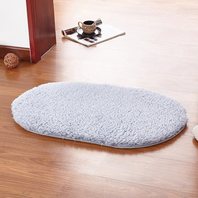 Plush Mat - Oval