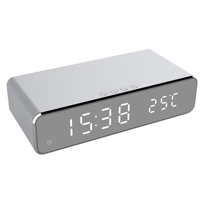 Wireless Charging Alarm Clock