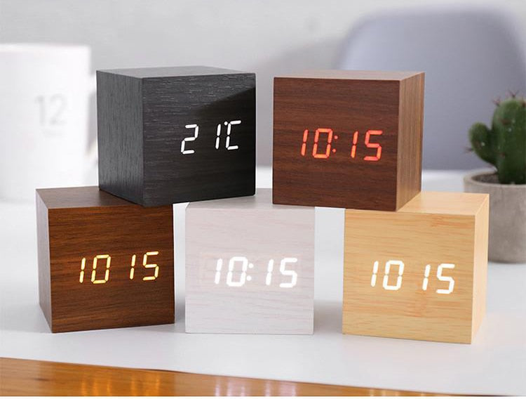 LED Cube Alarm Clock