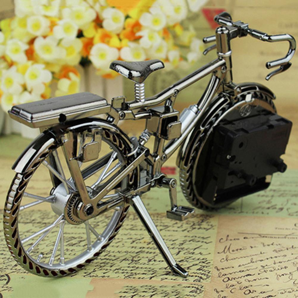 Vintage Bicycle Table Clock