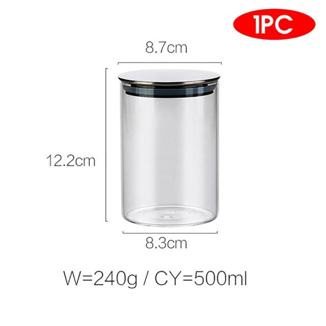 Glass Canisters