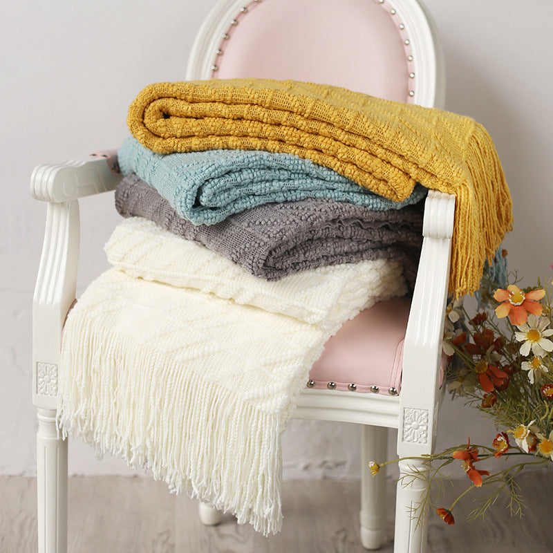 Knitted Throw